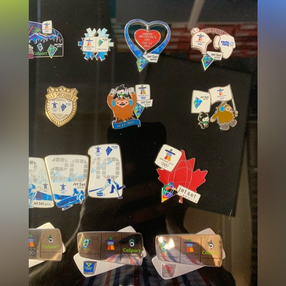 2010 Vancouver Olympics Pin Set Rare Limited Edition 207/300 Jet Set Sports - Picture 9 of 11